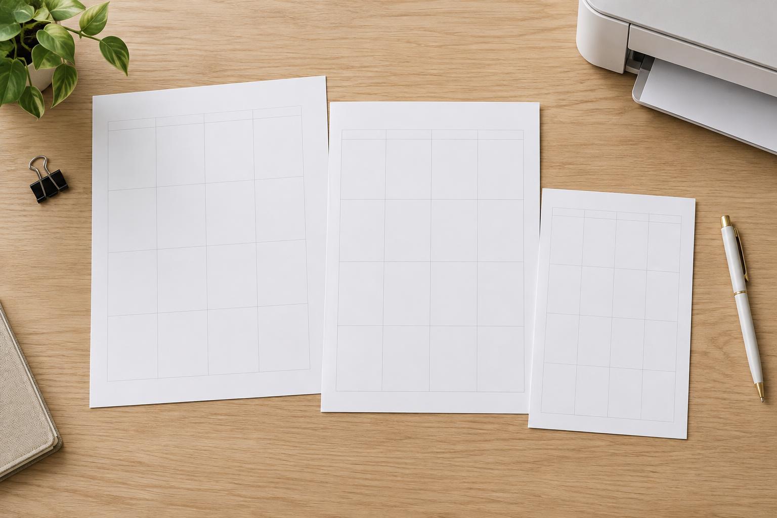 How to Choose a Page Size for a Printable Planner: US Letter, A4, or A5