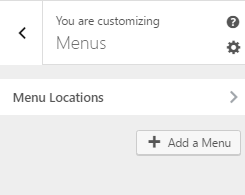 business class create menu